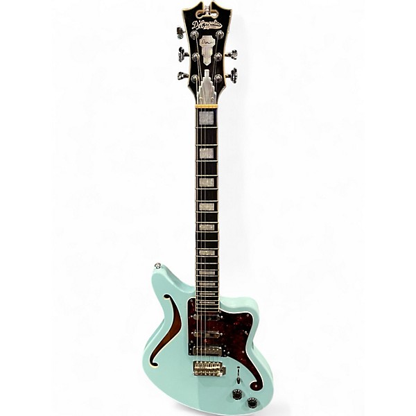 Used D'Angelico premier Bedford SH sky blue Hollow Body Electric Guitar