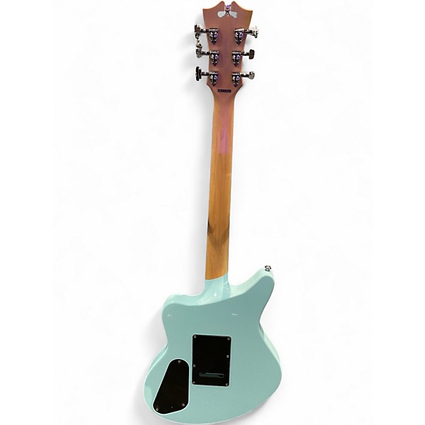 Used D'Angelico premier Bedford SH sky blue Hollow Body Electric Guitar