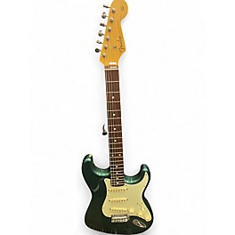 Used 2017 Fender Hybrid 60s Stratocaster SGM Sherwood Green Solid Body Electric Guitar