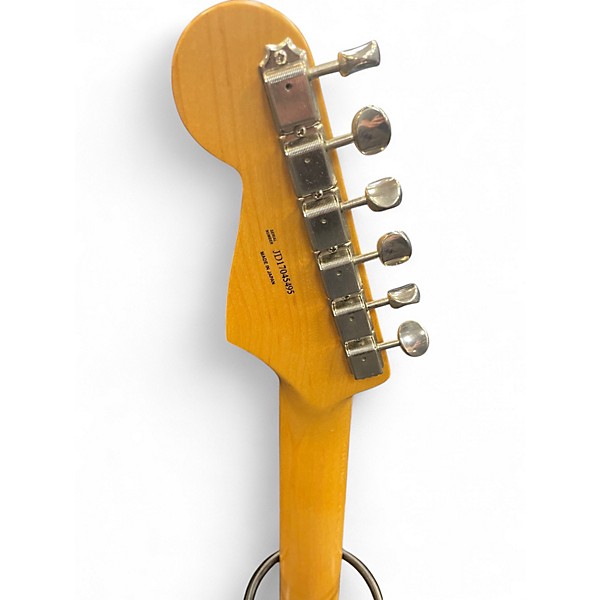 Used 2017 Fender Hybrid 60s Stratocaster SGM Sherwood Green Solid Body Electric Guitar