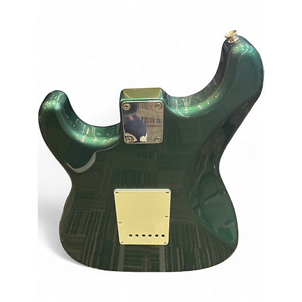 Used 2017 Fender Hybrid 60s Stratocaster SGM Sherwood Green Solid Body Electric Guitar