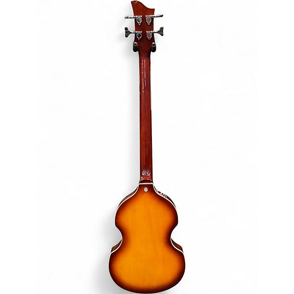 Used Jay Turser HOFNER COPY 2 Tone Sunburst Electric Bass Guitar