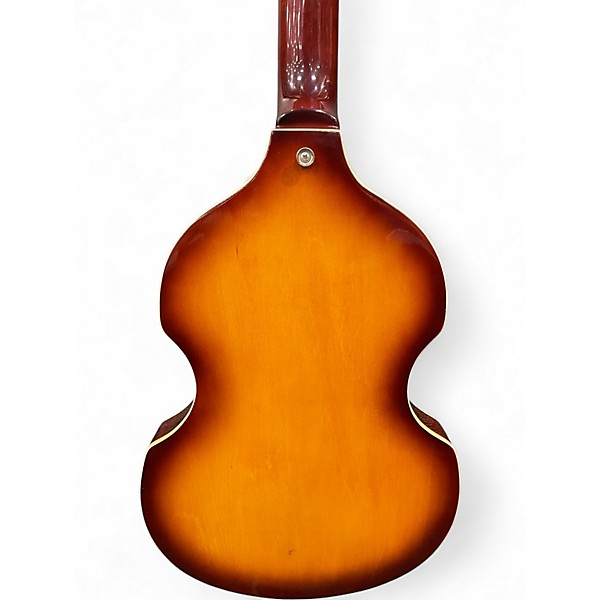 Used Jay Turser HOFNER COPY 2 Tone Sunburst Electric Bass Guitar