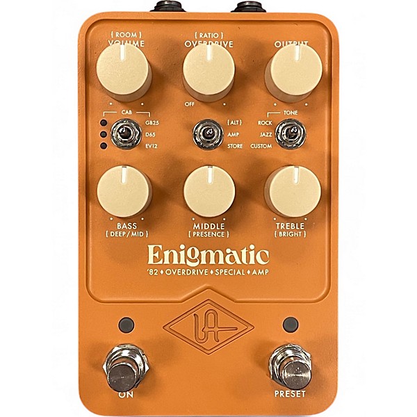 ギター UNIVERSAL AUDIO UAFX Enigmatic Used Universal Audio Enigmatic Effect Pedal | Guitar Center