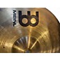 Used MEINL 14in HCS Hi Hat Pair Cymbal