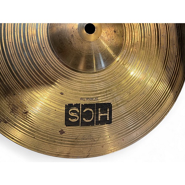 Used MEINL 14in HCS Hi Hat Pair Cymbal