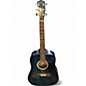 Used Johnson jg-620-b Blue Acoustic Guitar thumbnail