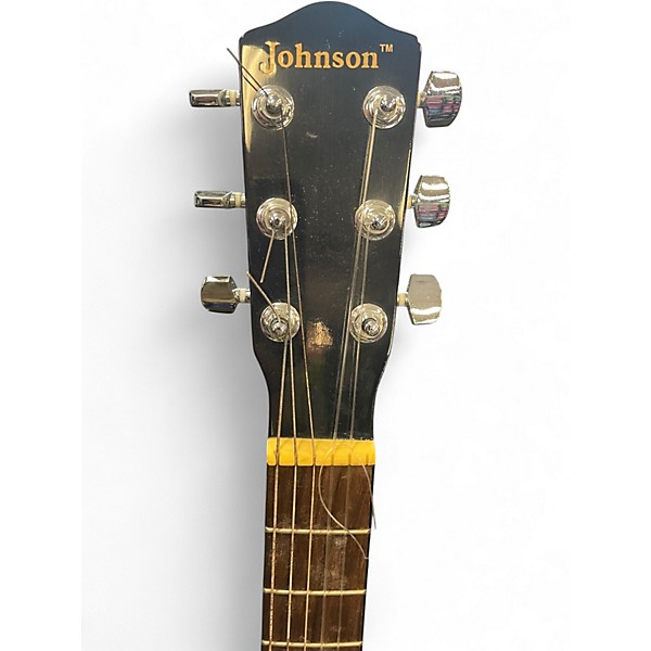 Used Johnson jg-620-b Blue Acoustic Guitar