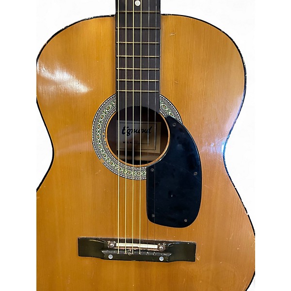 Used Egmond 30b Natural Acoustic Guitar