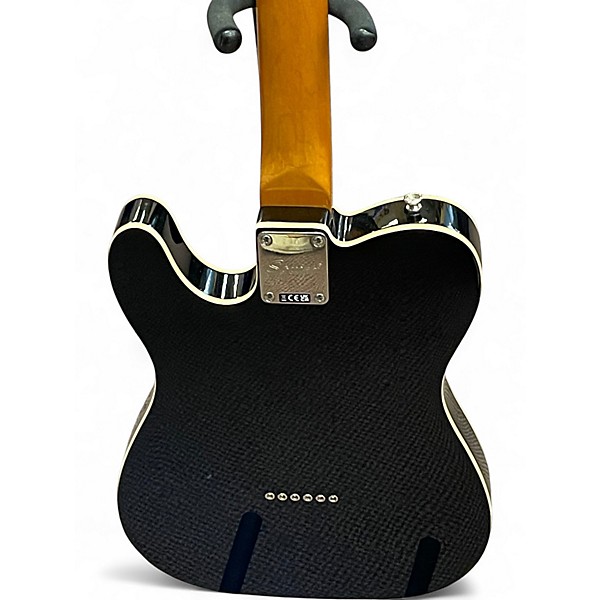 Used 2024 Squier Telecaster Black and White Solid Body