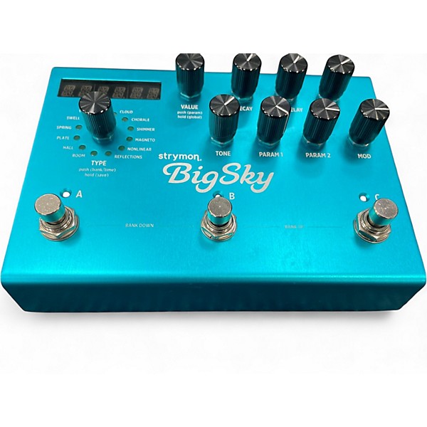 Used Strymon Bigsky Reverb Effect Pedal