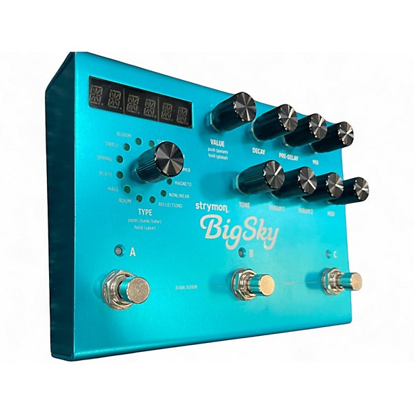 Used Strymon Bigsky Reverb Effect Pedal