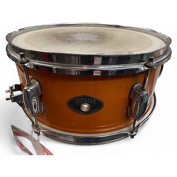 Used TAMA 13X5 Rockstar Series Snare Amber Drum