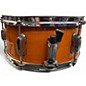 Used TAMA 13X5 Rockstar Series Snare Amber Drum