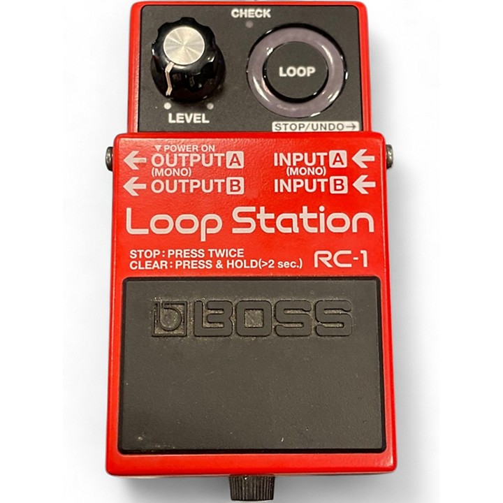 ギター BOSS RC-1 Loop Station Boss RC-1 Loop Station Pedal BONUS PAK – Kraft Music