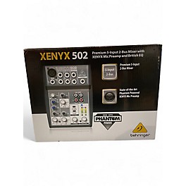 Used Behringer Xenyx 502 Unpowered Mixer