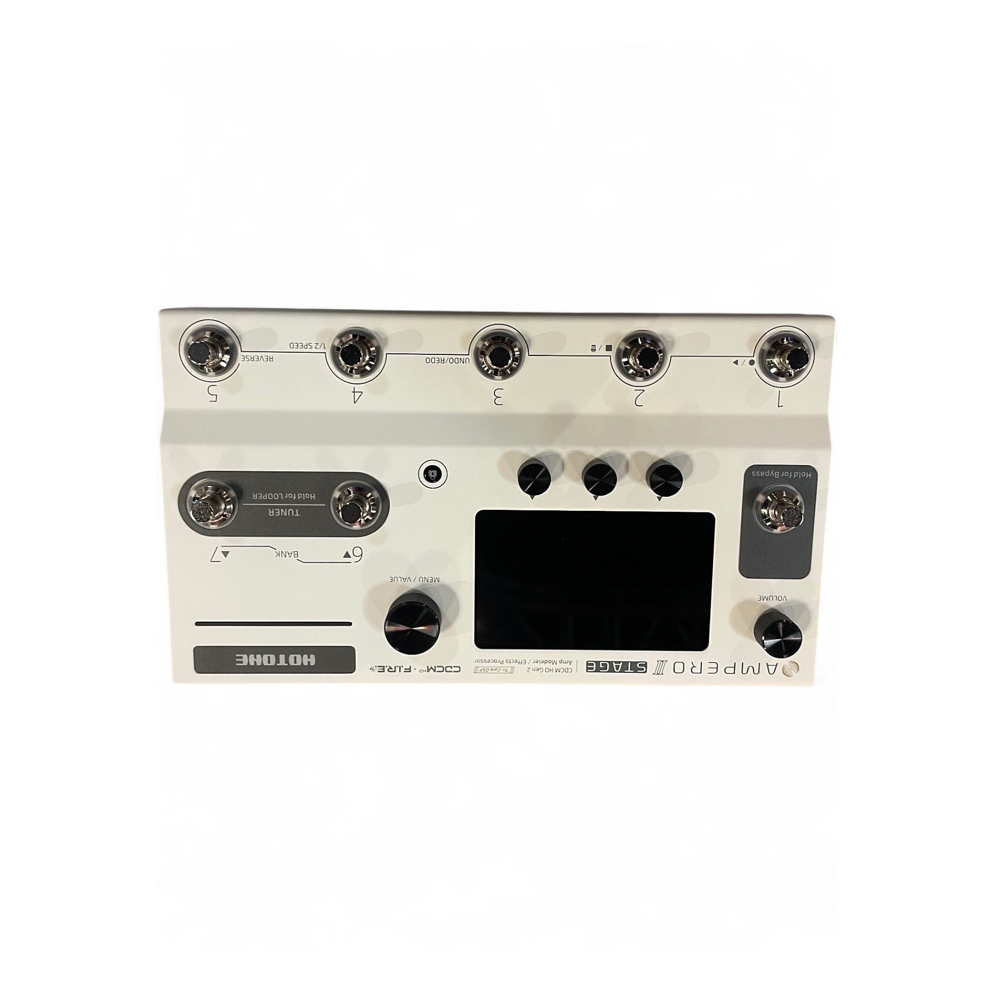 hotone ampero Ⅱ stage 【USED】 Hotone Ampero II Stage Guitar Bass Amp Modeling IR Cabinets