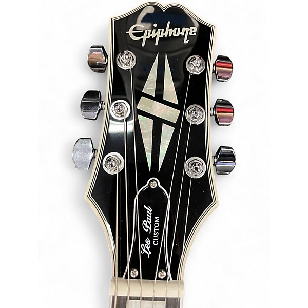 Used Epiphone ADAM JONES LES PAUL Black Solid Body Electric Guitar