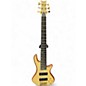 Used Schecter Guitar Research Stiletto Custom 6 String satin natural Electric Bass Guitar thumbnail
