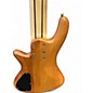 Used Schecter Guitar Research Stiletto Custom 6 String satin natural Electric Bass Guitar