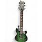 Used PRS SE SWAMP ASH CE 24 SAND BLASTED GREEN Solid Body Electric Guitar thumbnail