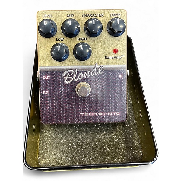 Used Tech 21 sans amp blonde Effect Pedal | Guitar Center