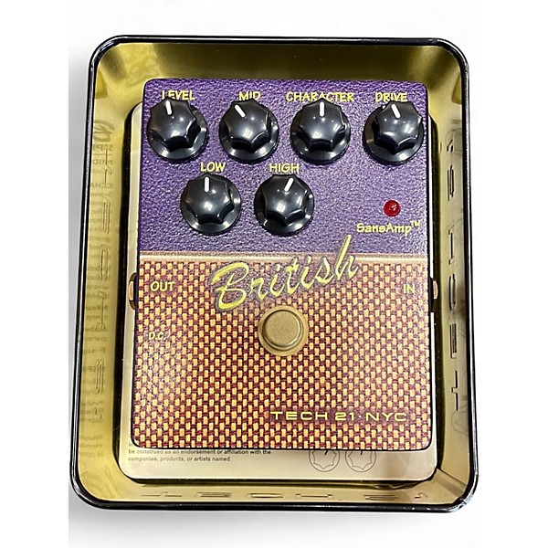 TECH21  SANSAMP British専用 Used Tech 21 sans amp britsh Effect Pedal | Guitar Center
