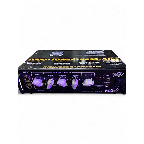 Used Peavey Mini max Bass Amp Head