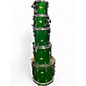 Used Pearl 5 Piece Masters MCX Series shamrock Drum Kit thumbnail