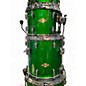 Used Pearl 5 Piece Masters MCX Series shamrock Drum Kit