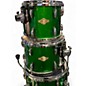 Used Pearl 5 Piece Masters MCX Series shamrock Drum Kit