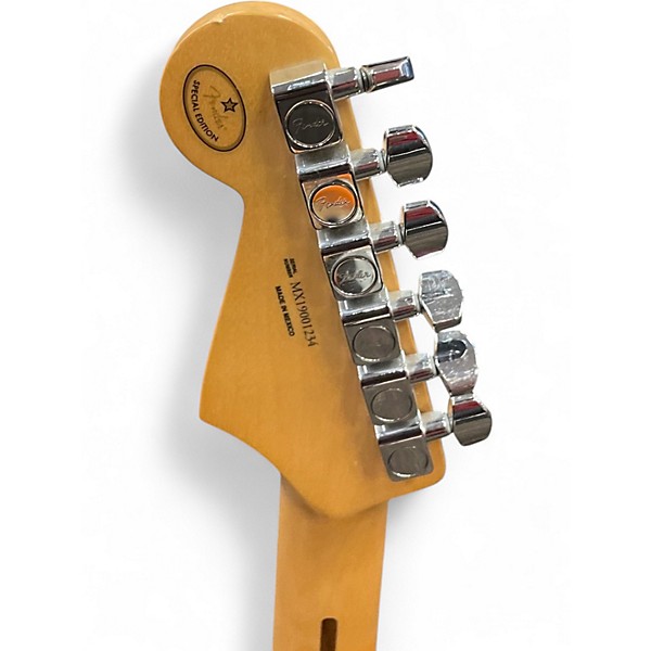 Used Fender SPECIAL EDITION PLAYER STRATOCASTER HSS Candy Red Burst Solid Body Electric Guitar