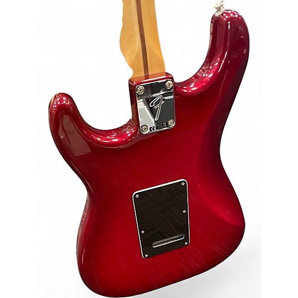 Used Fender SPECIAL EDITION PLAYER STRATOCASTER HSS Candy Red Burst Solid Body Electric Guitar