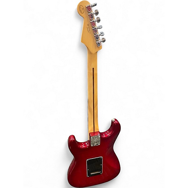 Used Fender SPECIAL EDITION PLAYER STRATOCASTER HSS Candy Red Burst Solid Body Electric Guitar
