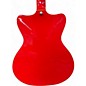 Used Eastwood Bill Nelson Astroluxe Cadet CREAM AND FIESTA RED Hollow Body Electric Guitar