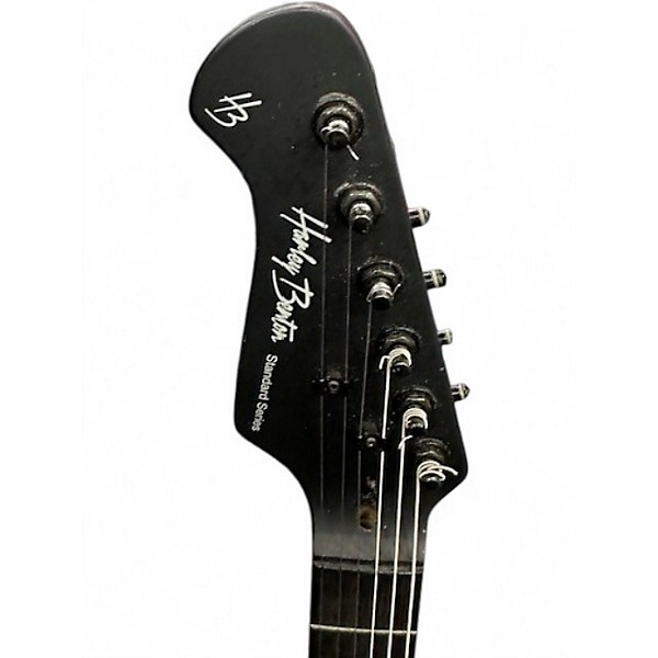 Used Harley Benton ST-20 HSS Black Electric Guitar