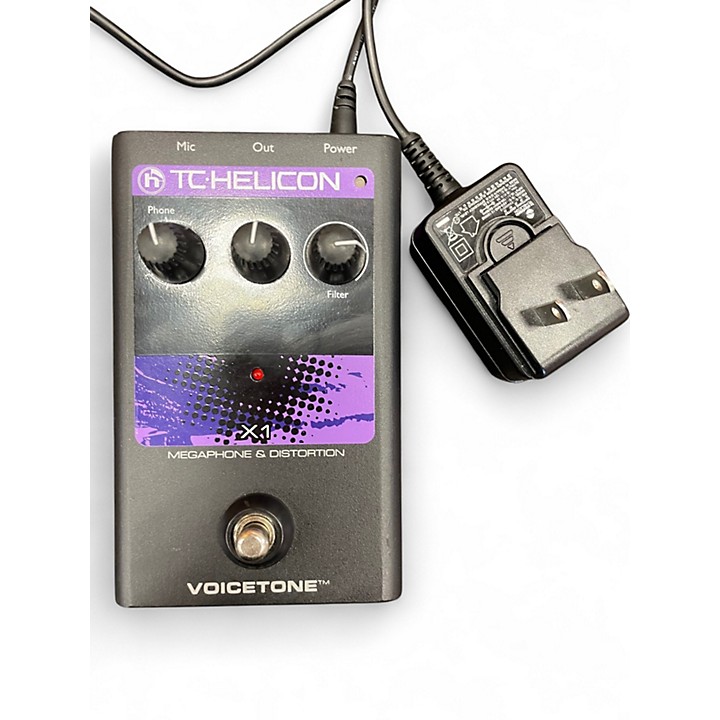 【美品】TC-HELICON VOICETONE X1 TC Helicon VoiceTone Single X1 Megaphone & Distortion