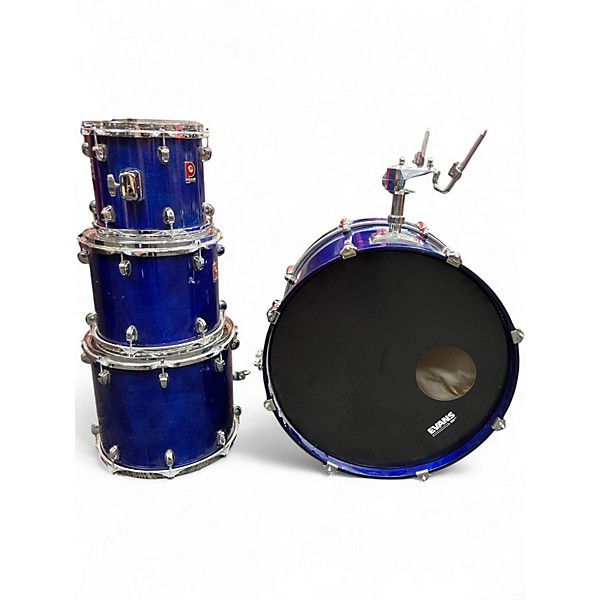 Used Premier 4 Piece XPK Midnight Blue Drum Kit