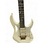 Used Ibanez jem j craft white and gold  white and gold Solid Body Electric Guitar