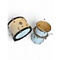 Used Ludwig 3 Piece rocker White Drum Kit