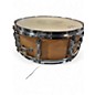 Used Yamaha 14X5.5 wood shell snare Natural Drum