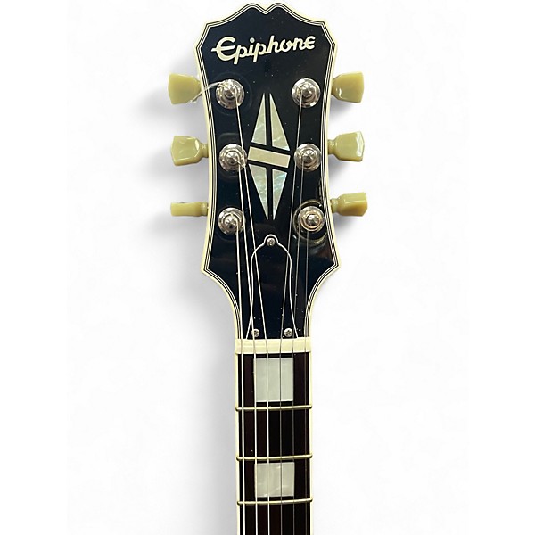 Used Epiphone Les Paul Custom Mahogany Solid Body Electric Guitar