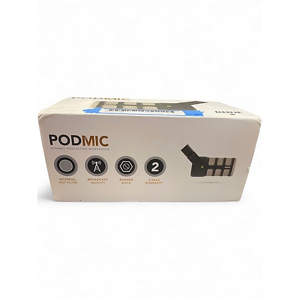 Used RODE POD MIC Dynamic Microphone