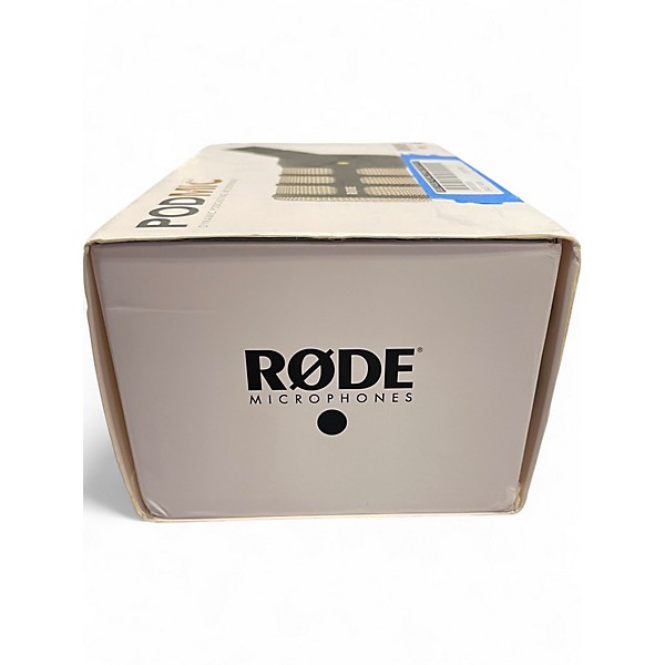 Used RODE POD MIC Dynamic Microphone