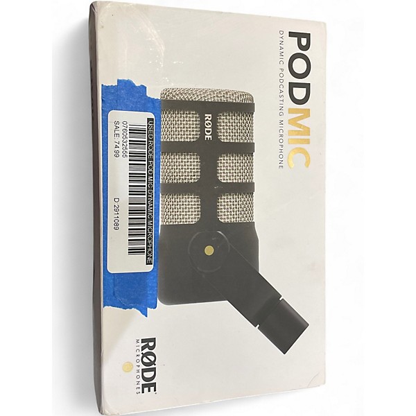 Used RODE POD MIC Dynamic Microphone