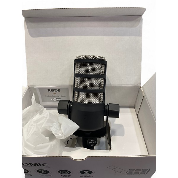 Used RODE POD MIC Dynamic Microphone