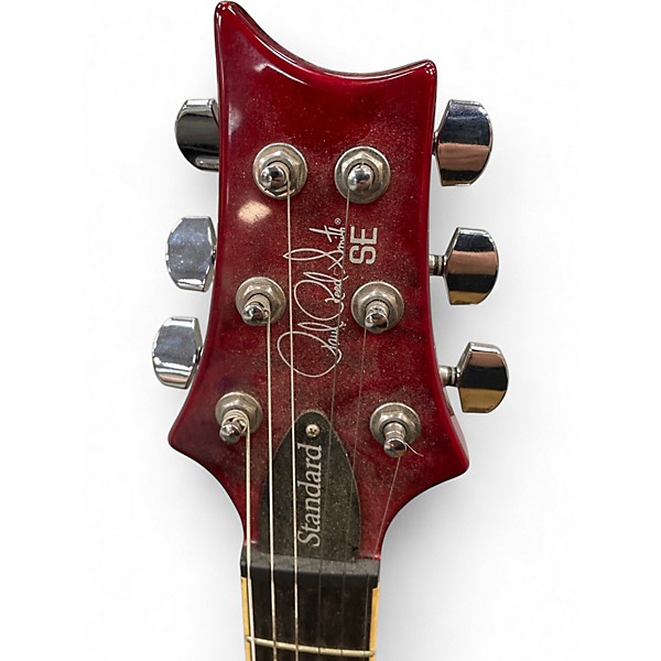 Used PRS SE Standard 24 Red Solid Body Electric Guitar Red