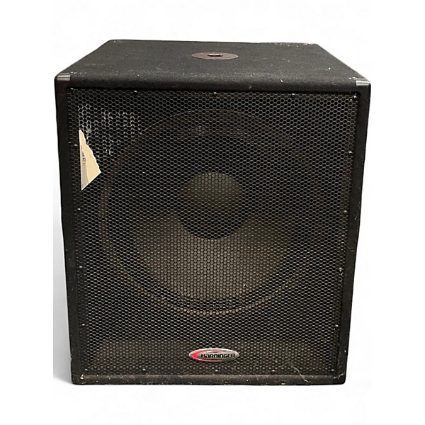 Used Harbinger hx118s Unpowered Subwoofer