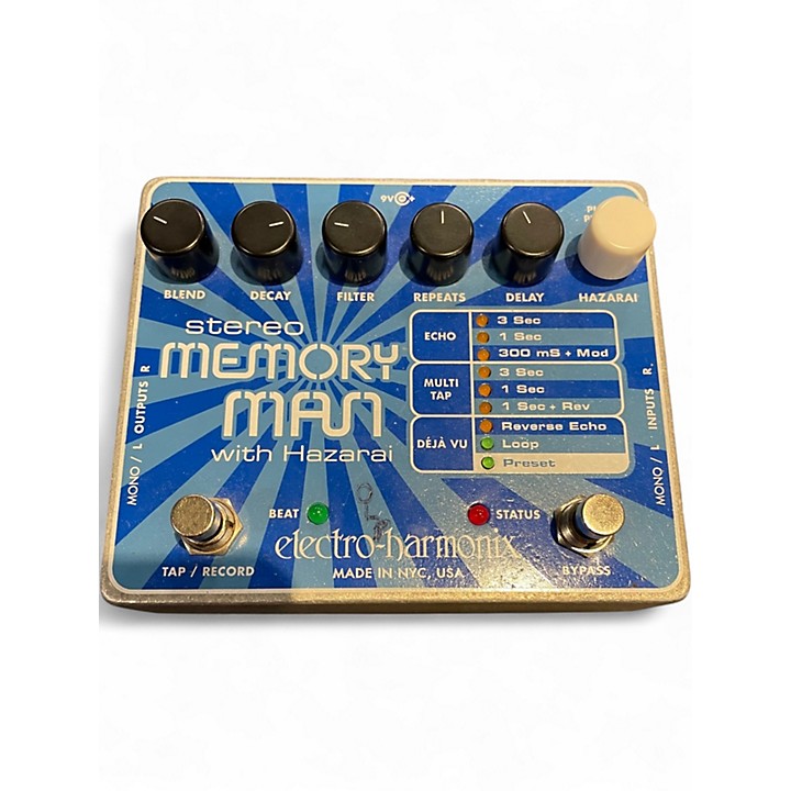 ギター Stereo Memory Man with Hazarai Electro-Harmonix Stereo Memory Man with Hazarai Delay