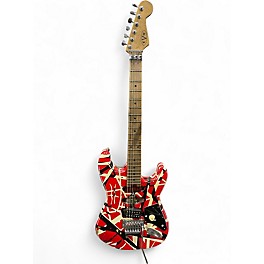 Used EVH Striped Series Frankie Frankie Solid Body Electric Guitar